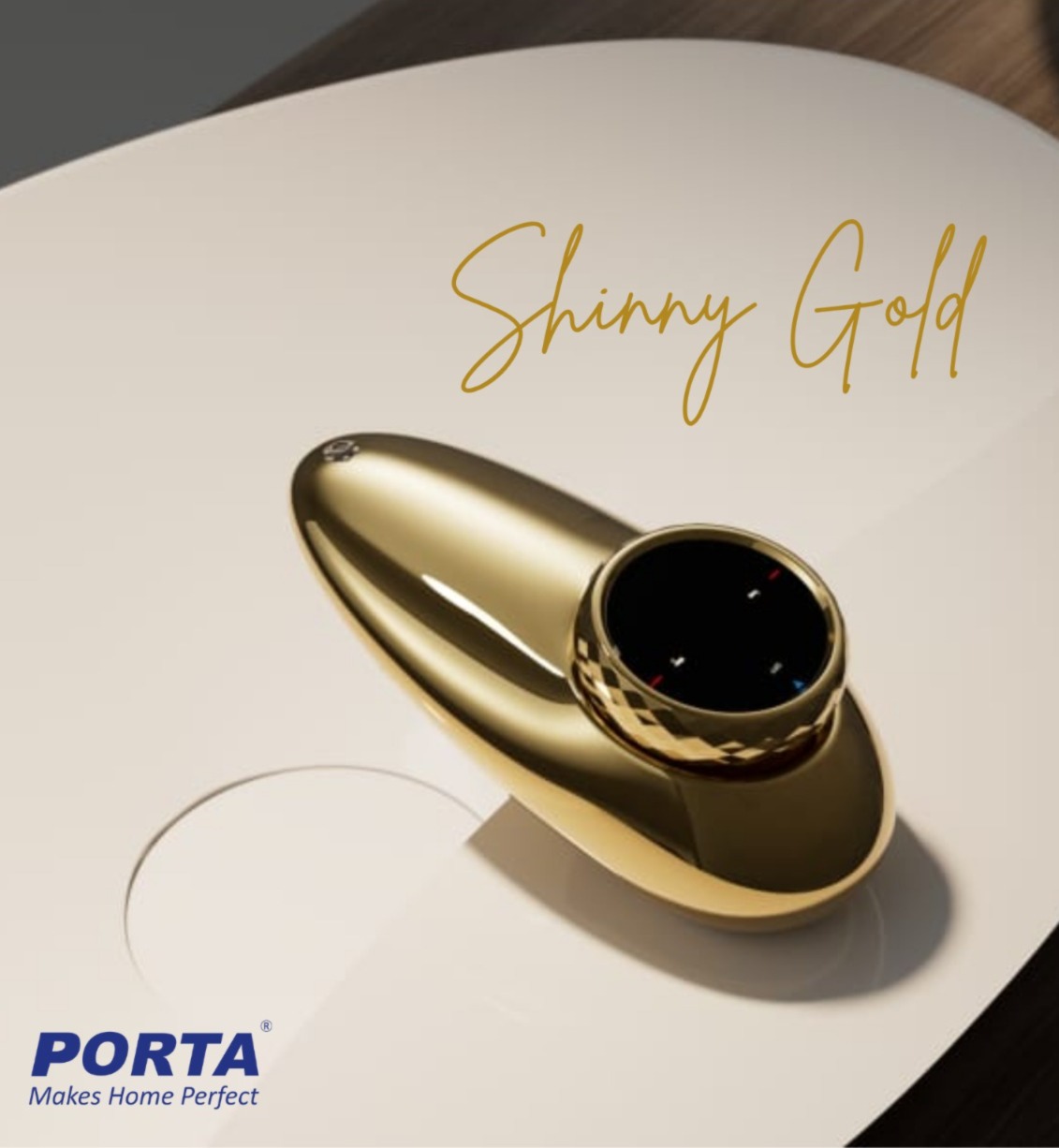 PORTA Shiny Gold Faucet